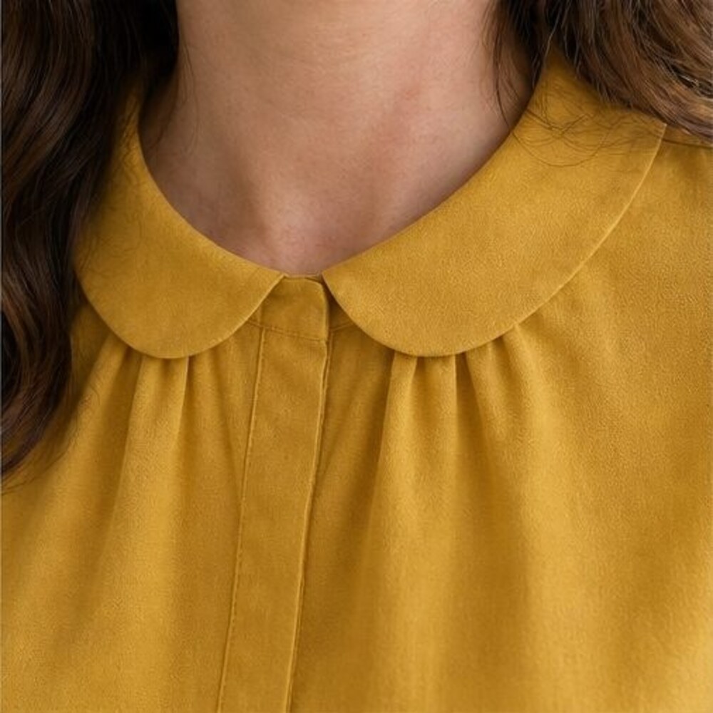 Black Ruffle Blouse - Picture 4 of 6